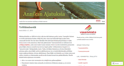 Desktop Screenshot of annikakarvonen.wordpress.com