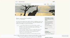 Desktop Screenshot of emilyselephant.wordpress.com