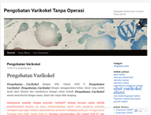 Tablet Screenshot of pengobatanalamiherbaltanpaoperasi.wordpress.com