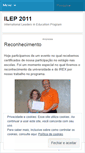 Mobile Screenshot of ilep2011.wordpress.com