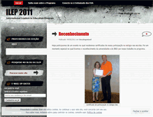 Tablet Screenshot of ilep2011.wordpress.com