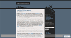 Desktop Screenshot of justpeoplemusic.wordpress.com