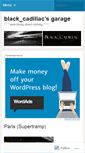 Mobile Screenshot of blackcadillac73.wordpress.com