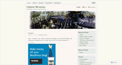 Desktop Screenshot of cheezwhizsensei.wordpress.com