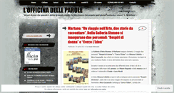 Desktop Screenshot of officinadelleparole.wordpress.com