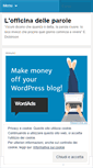 Mobile Screenshot of officinadelleparole.wordpress.com