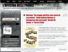 Tablet Screenshot of officinadelleparole.wordpress.com