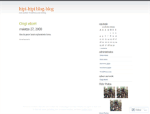 Tablet Screenshot of hipilan.wordpress.com