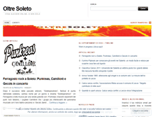 Tablet Screenshot of oltresoleto.wordpress.com
