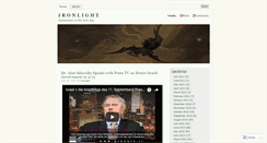 Desktop Screenshot of ironlight.wordpress.com