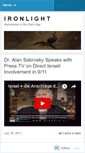Mobile Screenshot of ironlight.wordpress.com