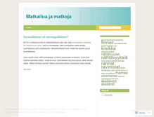 Tablet Screenshot of matkat.wordpress.com