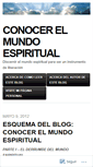 Mobile Screenshot of conocermundoespiritual.wordpress.com