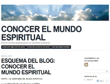 Tablet Screenshot of conocermundoespiritual.wordpress.com