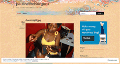 Desktop Screenshot of paulinethehairguru.wordpress.com