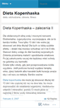 Mobile Screenshot of dietakopenhaska.wordpress.com