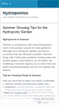 Mobile Screenshot of hydroasis.wordpress.com