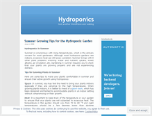 Tablet Screenshot of hydroasis.wordpress.com