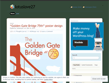 Tablet Screenshot of lotuslove27.wordpress.com