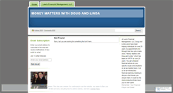 Desktop Screenshot of lfmadvisor.wordpress.com