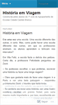 Mobile Screenshot of historiaemviagem.wordpress.com