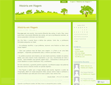 Tablet Screenshot of historiaemviagem.wordpress.com