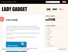 Tablet Screenshot of ladygadgetblog.wordpress.com