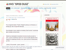 Tablet Screenshot of ispodduge.wordpress.com