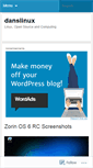 Mobile Screenshot of danslinux.wordpress.com