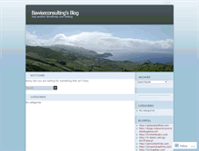 Tablet Screenshot of bawiseconsulting.wordpress.com