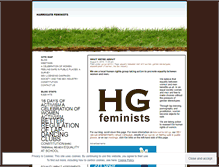 Tablet Screenshot of harrogatefeminists.wordpress.com