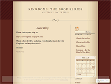 Tablet Screenshot of handoftheking.wordpress.com