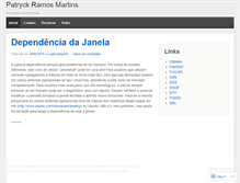 Tablet Screenshot of patryckmartins.wordpress.com