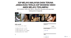 Desktop Screenshot of 3gpmelayu.wordpress.com