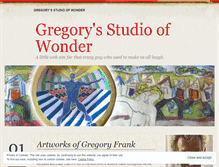 Tablet Screenshot of gregoryfrank.wordpress.com