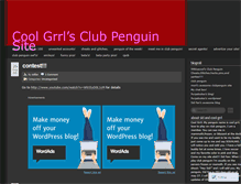 Tablet Screenshot of coolgrrlcp.wordpress.com
