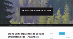 Desktop Screenshot of anartistsjourneytolife.wordpress.com