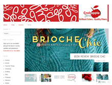 Tablet Screenshot of crabappleyarns.wordpress.com