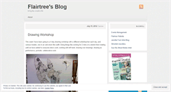 Desktop Screenshot of flairtree.wordpress.com