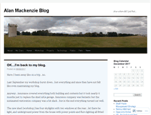 Tablet Screenshot of alanm52.wordpress.com
