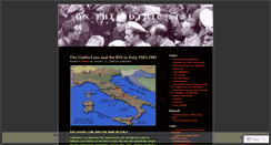 Desktop Screenshot of gothicline.wordpress.com