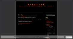 Desktop Screenshot of katattack2.wordpress.com