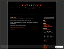 Tablet Screenshot of katattack2.wordpress.com