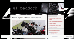 Desktop Screenshot of elpaddock.wordpress.com