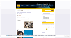 Desktop Screenshot of laboratoriofisicaunah.wordpress.com