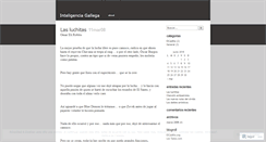 Desktop Screenshot of inteligenciagallega.wordpress.com