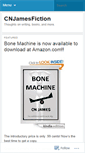 Mobile Screenshot of cnjameswriter.wordpress.com