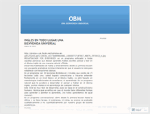 Tablet Screenshot of obmcorporation0.wordpress.com