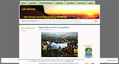 Desktop Screenshot of ldiibekasi.wordpress.com
