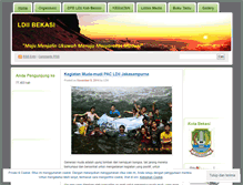 Tablet Screenshot of ldiibekasi.wordpress.com